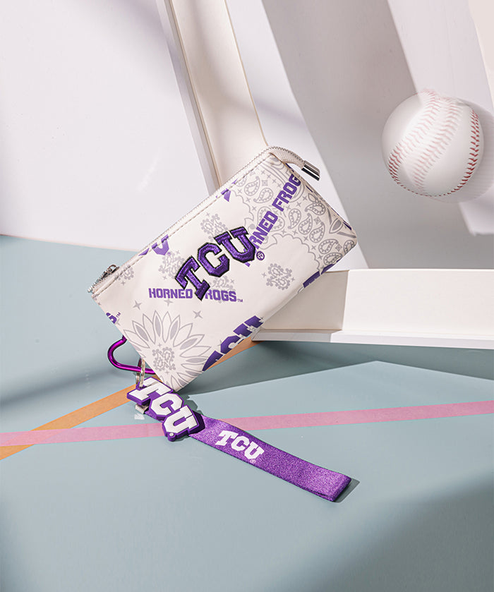 Texas Christian University Horned Frogs Wristlet Wallet