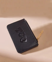 Texas Christian University Horned Frogs Zip Card Case