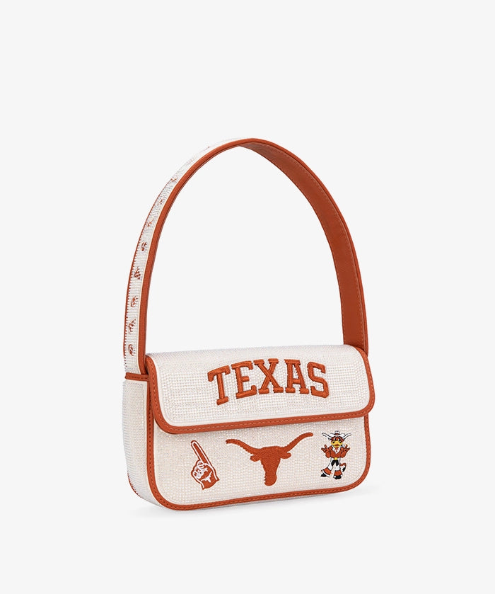 Texas Longhorns Beaded Bag