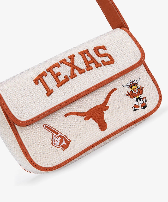 Texas Longhorns Beaded Bag