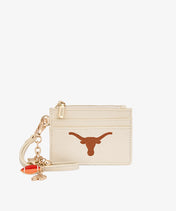 Texas Longhorns Card Holder with Football Charm
