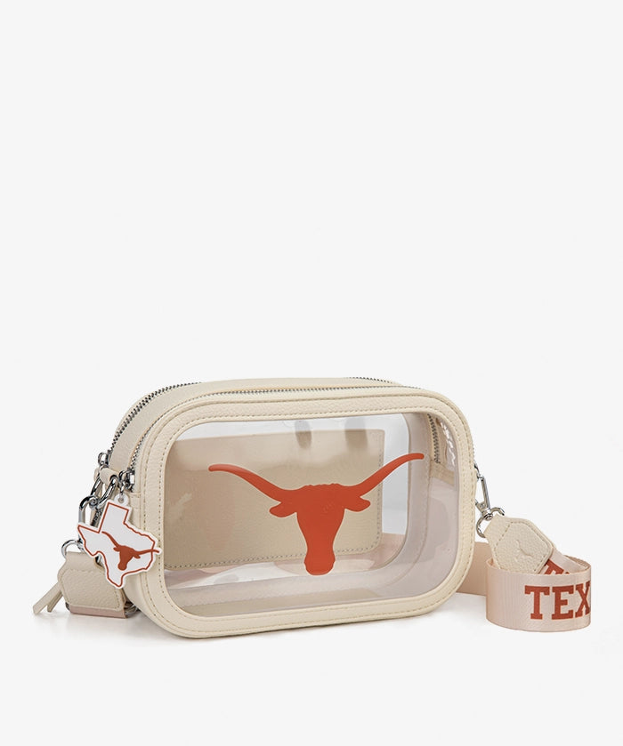 Texas Longhorns Clear Camera Bag
