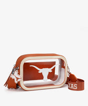 Texas Longhorns Clear Camera Bag
