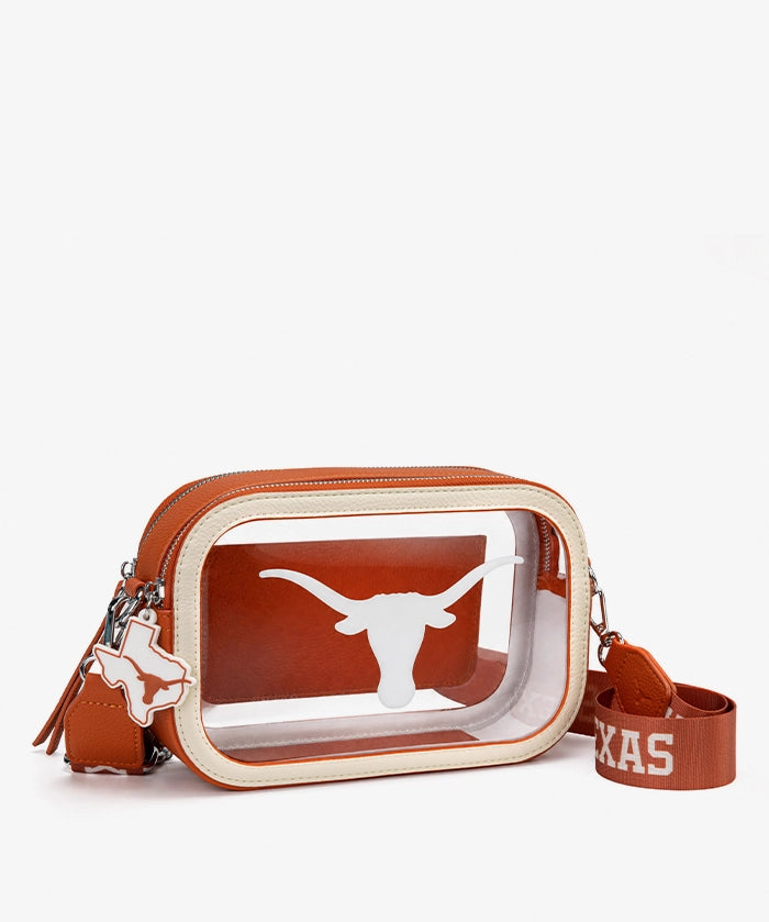 Texas Longhorns Clear Camera Bag