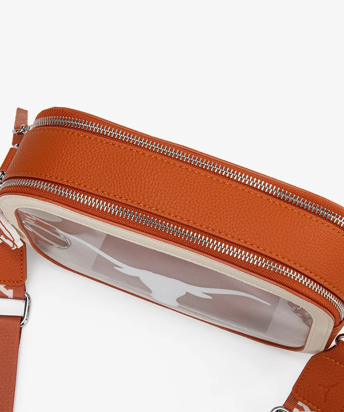 Texas Longhorns Clear Camera Bag