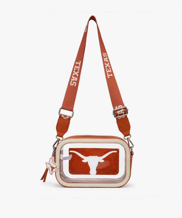 Texas Longhorns Clear Camera Bag