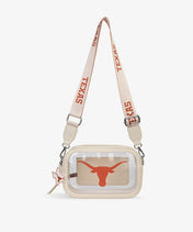 Texas Longhorns Clear Camera Bag