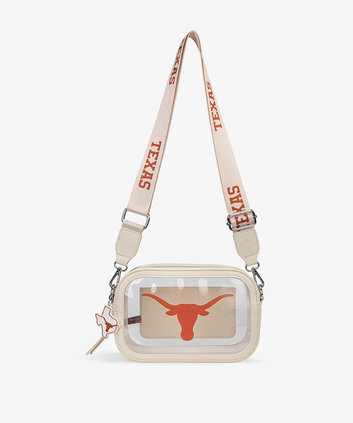 Texas Longhorns Clear Camera Bag