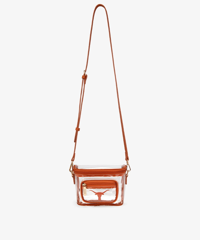 Texas Longhorns Clear Crossbody Bag