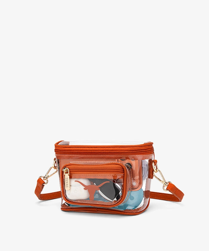 Texas Longhorns Clear Crossbody Bag