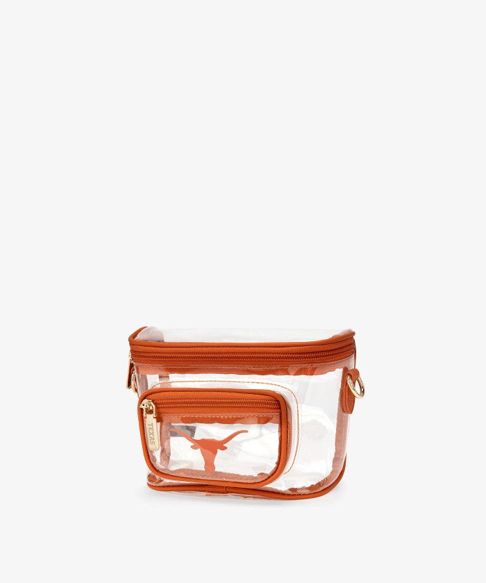 Texas Longhorns Clear Crossbody Bag
