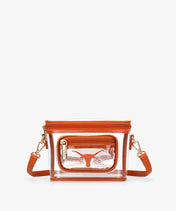 Texas Longhorns Clear Crossbody Bag