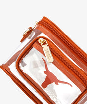 Texas Longhorns Clear Crossbody Bag