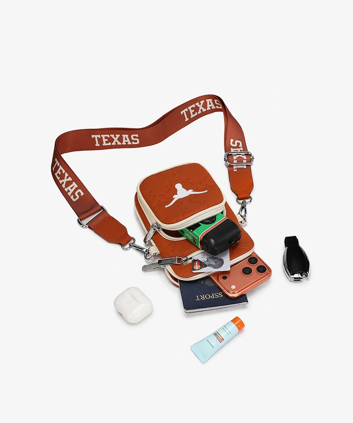 Texas Longhorns Mini Crossbody Purse