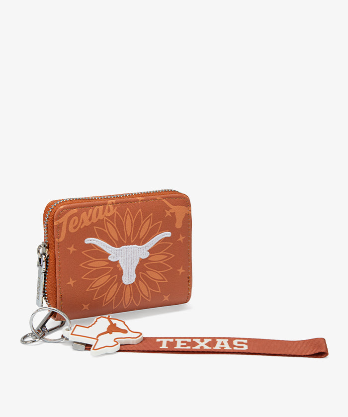 Texas Longhorns Mini Wristlet Wallet