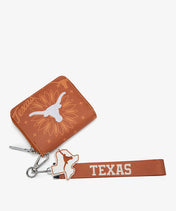 Texas Longhorns Mini Wristlet Wallet