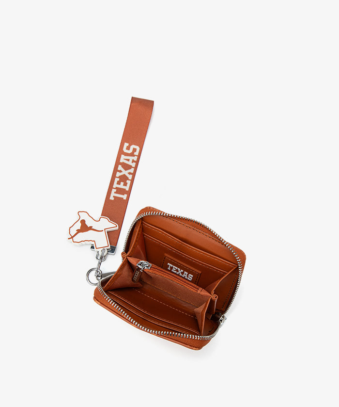 Texas Longhorns Mini Wristlet Wallet