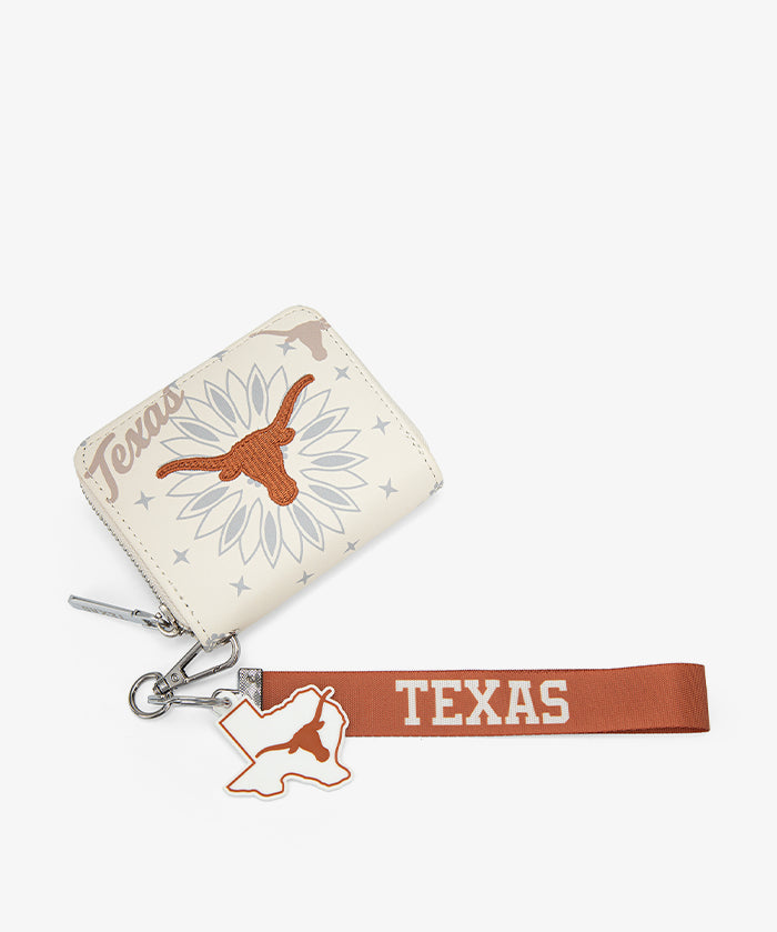 Texas Longhorns Mini Wristlet Wallet
