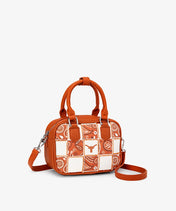 Texas Longhorns Paisley Bandana Mini Satchel Crossbody Bag