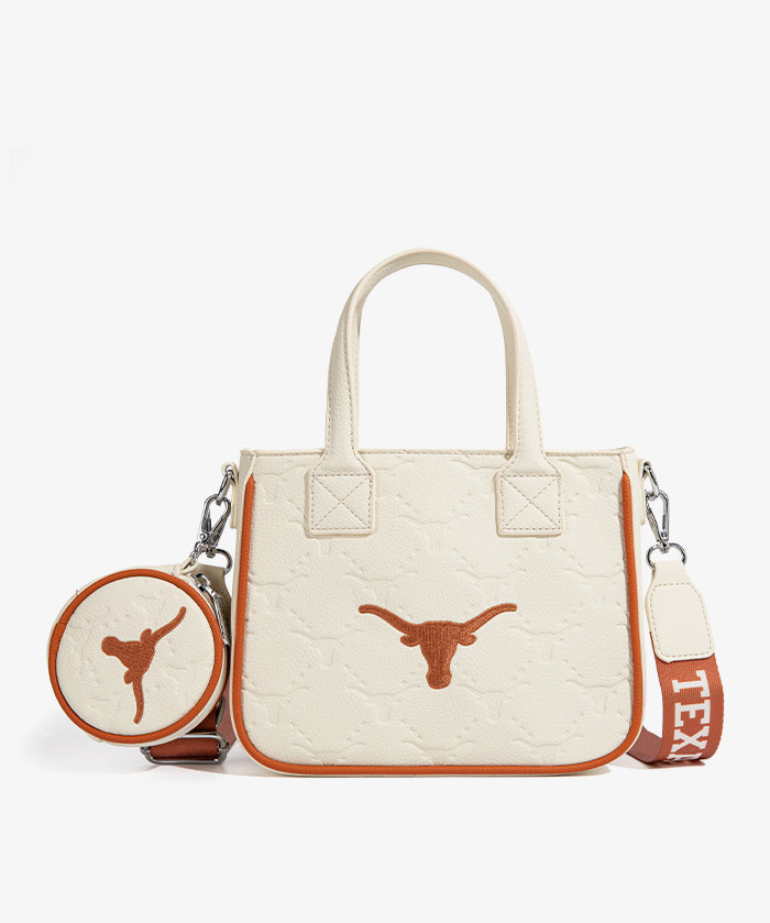 Texas Longhorns Tote Bag with Coin Pouch