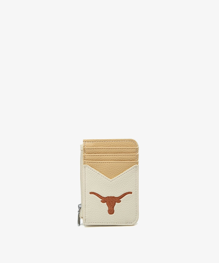 Texas Longhorns Zip Card Case