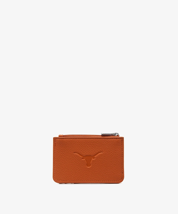 Texas Longhorns Zip Card Case