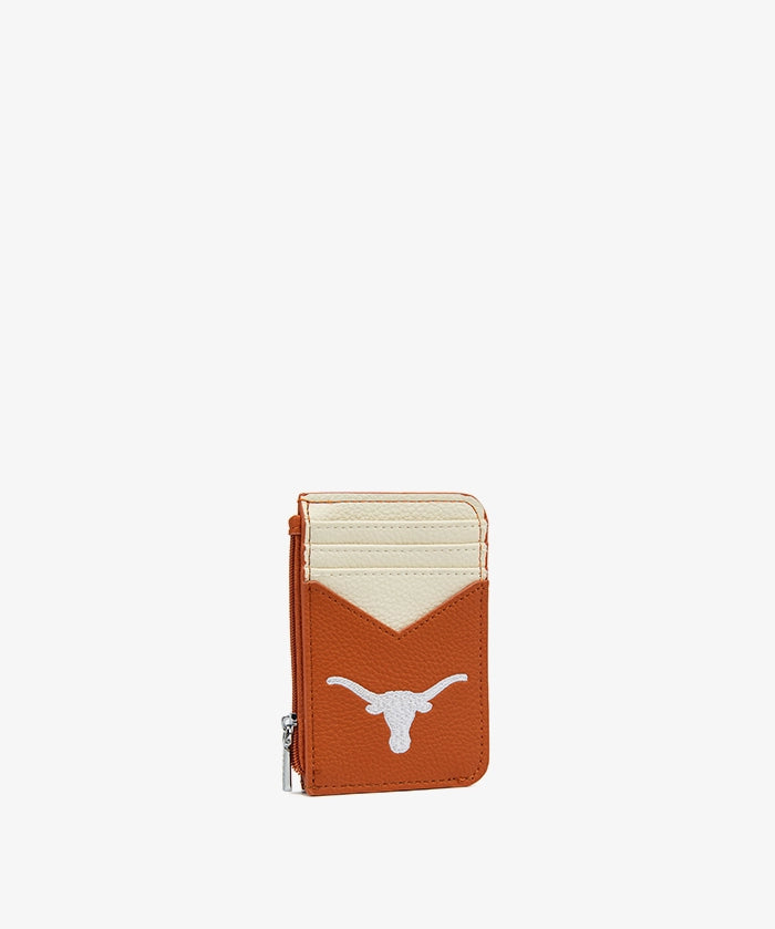 Texas Longhorns Zip Card Case