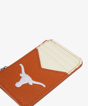 Texas Longhorns Zip Card Case