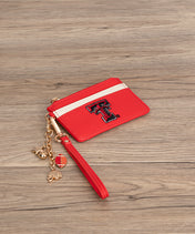 Texas Tech Red Raiders Card Holder with Football Charm