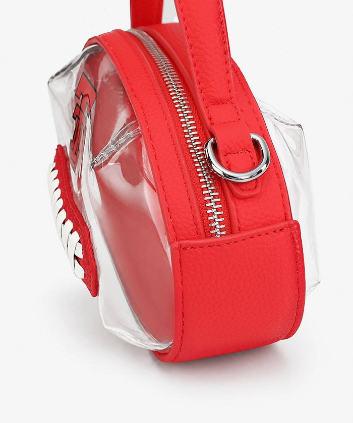 Texas Tech Red Raiders Football Clear Crossbody Bag