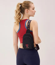 Texas Tech University Red Raiders Canvas Sling Bag