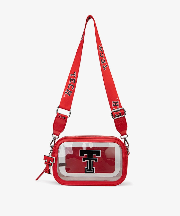 Texas Tech University Red Raiders Clear Camera Bag