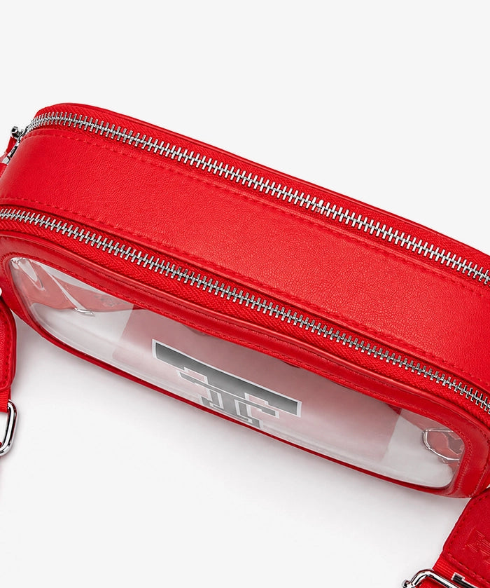 Texas Tech University Red Raiders Clear Camera Bag