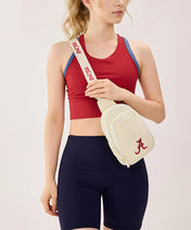 University of Alabama Crimson Tide Canvas Sling Bag