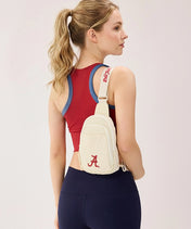 University of Alabama Crimson Tide Canvas Sling Bag
