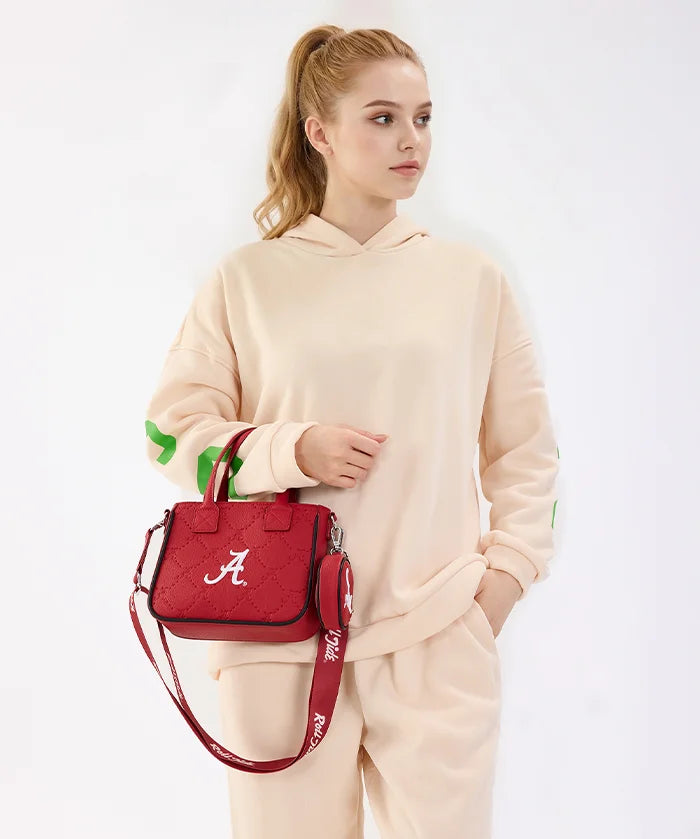 Alabama Crimson Tide Tote Bag with Coin Pouch