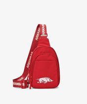 University of Arkansas Razorbacks Canvas Sling Bag