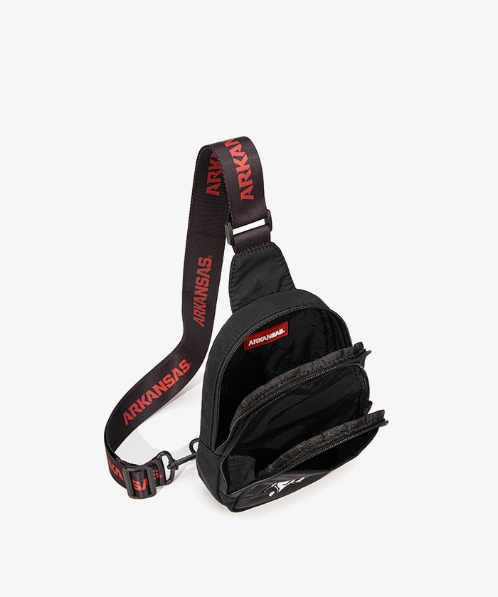 University of Arkansas Razorbacks Canvas Sling Bag