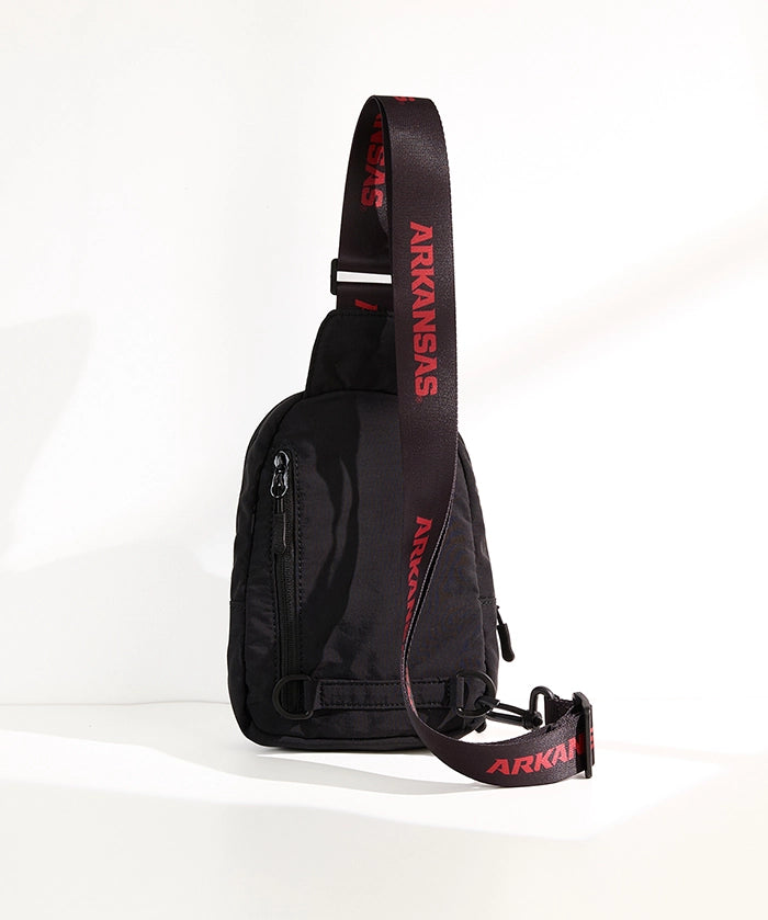 University of Arkansas Razorbacks Canvas Sling Bag