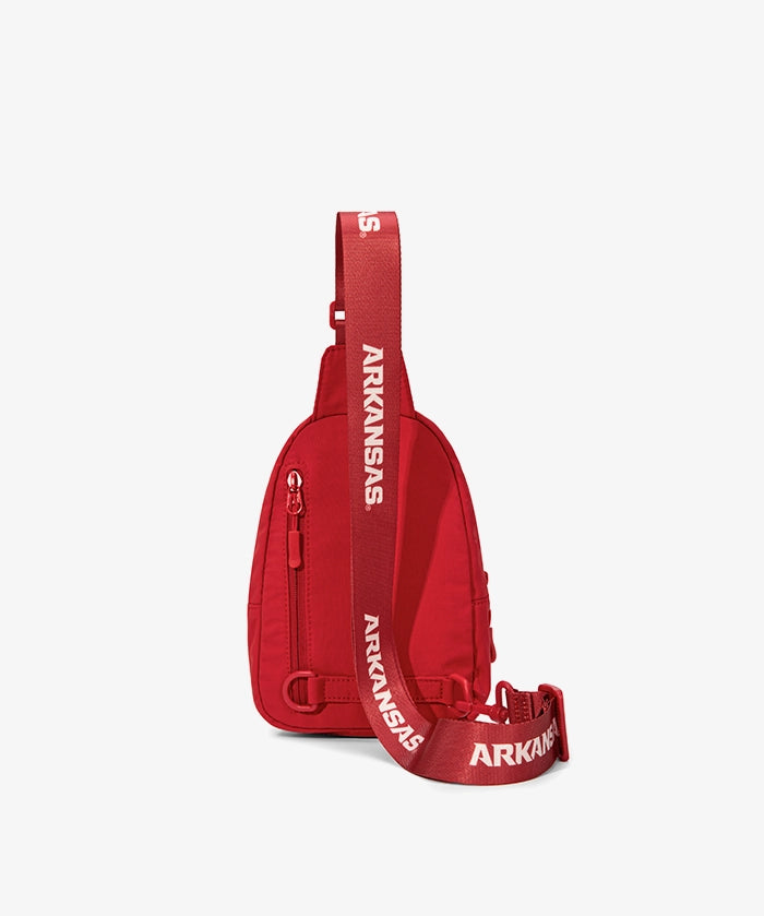 University of Arkansas Razorbacks Canvas Sling Bag