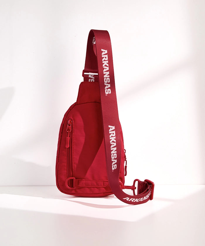 University of Arkansas Razorbacks Canvas Sling Bag