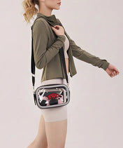 University of Arkansas Razorbacks Clear Camera Bag