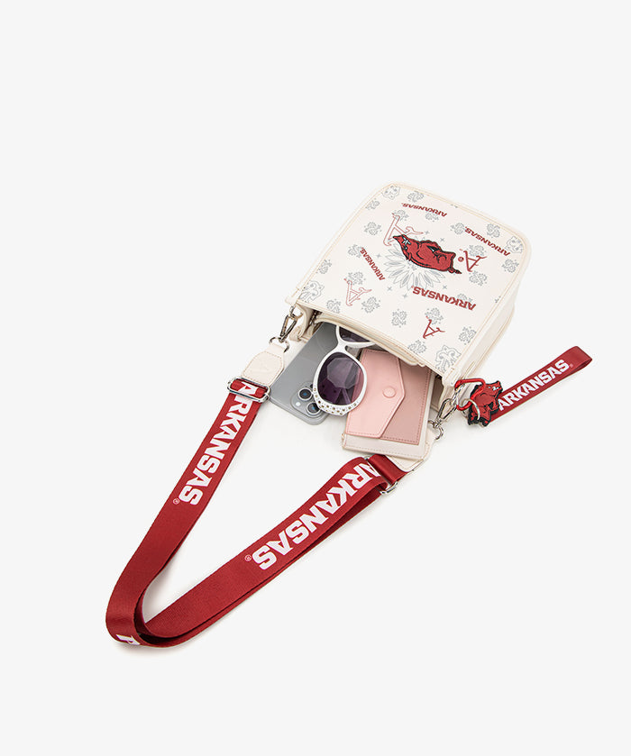 University of Arkansas Razorbacks Crossbody Bag