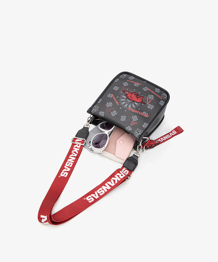 University of Arkansas Razorbacks Crossbody Bag