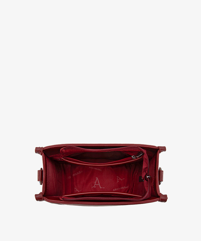 University of Arkansas Razorbacks Crossbody Bag