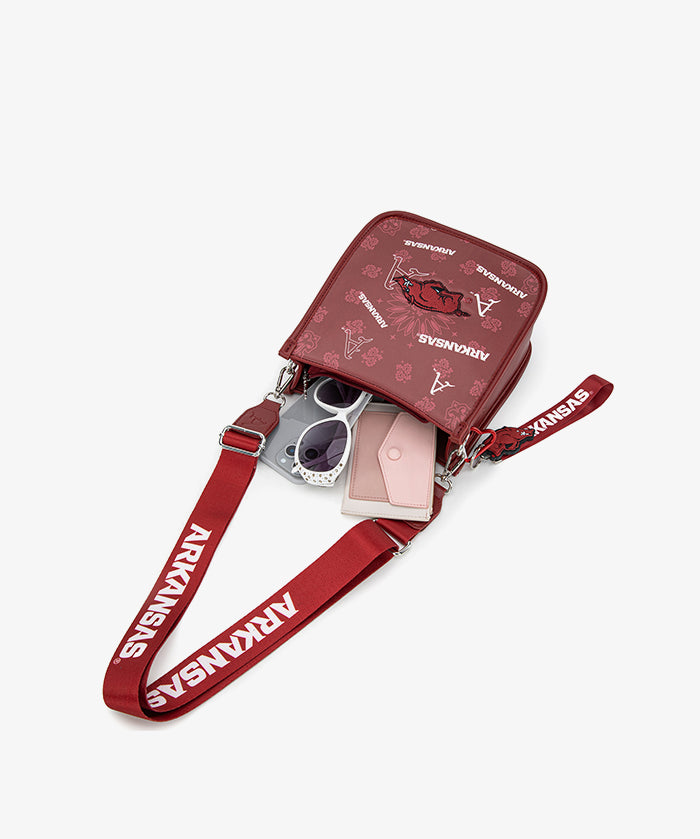 University of Arkansas Razorbacks Crossbody Bag