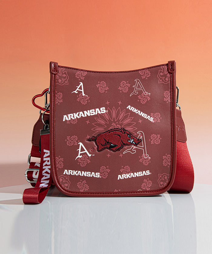 University of Arkansas Razorbacks Crossbody Bag