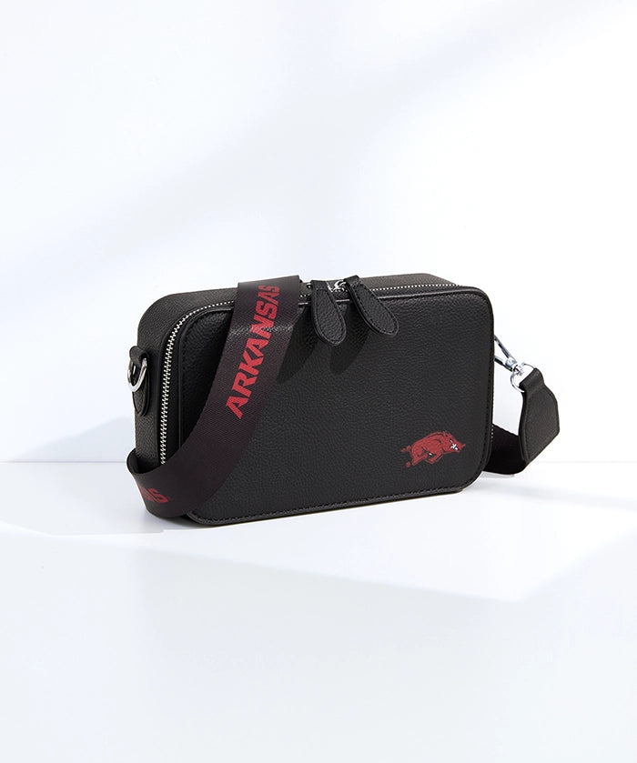 Arkansas Razorbacks Crossbody Bag with Coin Pouch