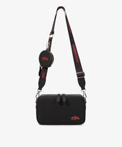 Arkansas Razorbacks Crossbody Bag with Coin Pouch