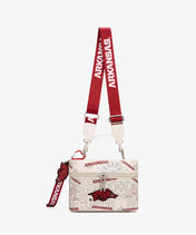 University of Arkansas Razorbacks Box Bag with Top Handle